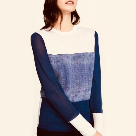 Rag and Bone: Color Block 'Marissa' Sweater - Picture 1 of 7